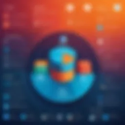 Illustration depicting Solr architecture and its components