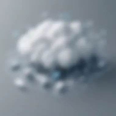 Abstract Cloud Computing Conceptual Illustration Abstract Cloud Computing Conceptual Illustration