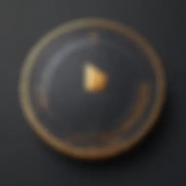 Pie Coin Price Dynamics Abstract digital representation of pie coin price movements