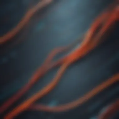 Abstract Flow Visualization Abstract flow illustration