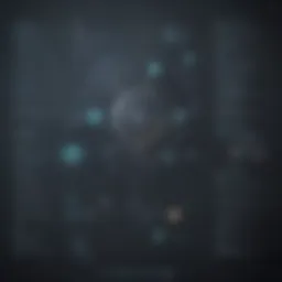 Abstract flowchart concept