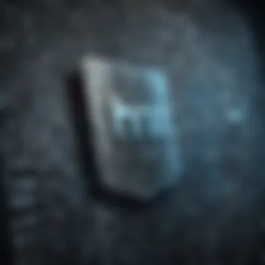 Artistic Representation of HTML Elements Abstract digital artwork showcasing the intricate structure of HTML coding elements