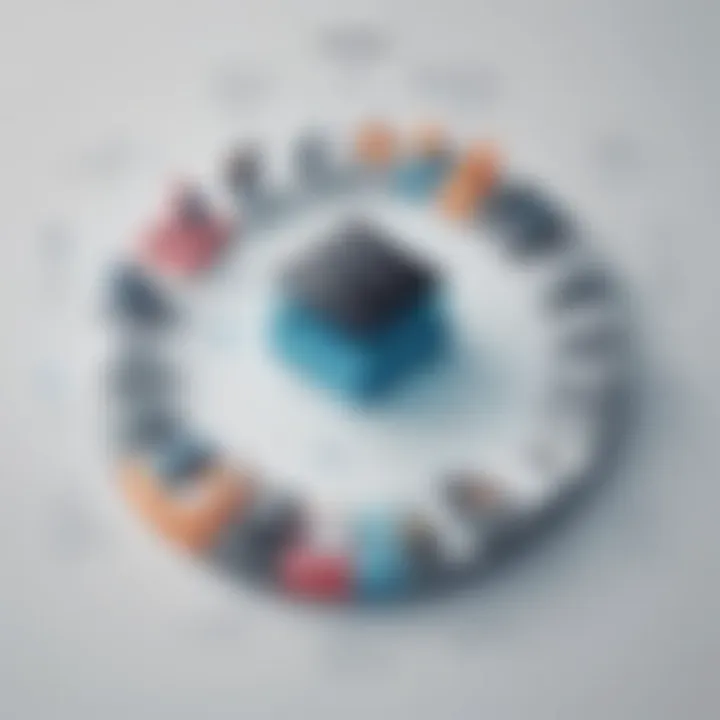 Artistic representation of the significance of accounting entities in financial decision-making