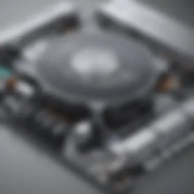 Intricate Drive Mechanisms Advanced hard drive components