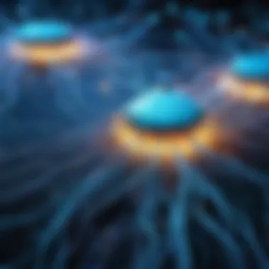 Synaptic Connectivity in Artificial Intelligence AI Brain Synapses