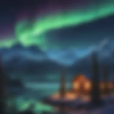Alaska's Enchanting Northern Lights Enchanting Northern Lights over Alaska's wilderness