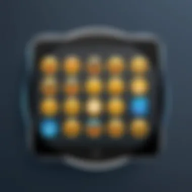 Cutting-Edge Emoji Integration on Android Device Modern Android device showcasing new emoji download feature