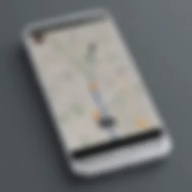 Friend Locator App Interface on Android