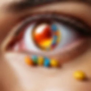 Vitamins for Optimal Vision Visual representation of vitamins beneficial for vision