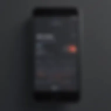 Blocked Private Number on Smartphone Illustration of a blocked private number on a smartphone screen