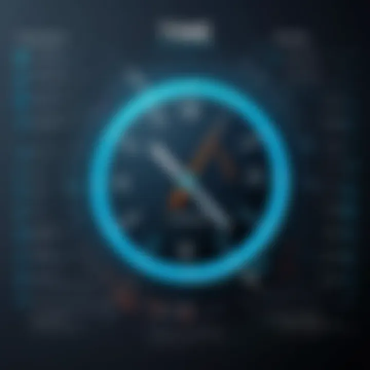 Graph illustrating time conversion techniques