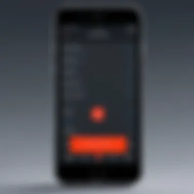 Exploring the User Interface of Call Recorder Lite Interface of Call Recorder Lite showcasing its features