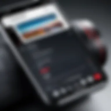 Canon Print from Phone App Interface A modern smartphone displaying the Canon Print from Phone App interface