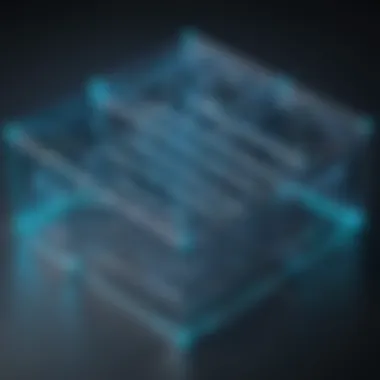 Representation of a mesh network structure