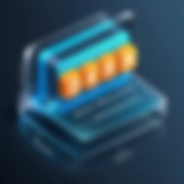 Illustration depicting the structure of a domain name.