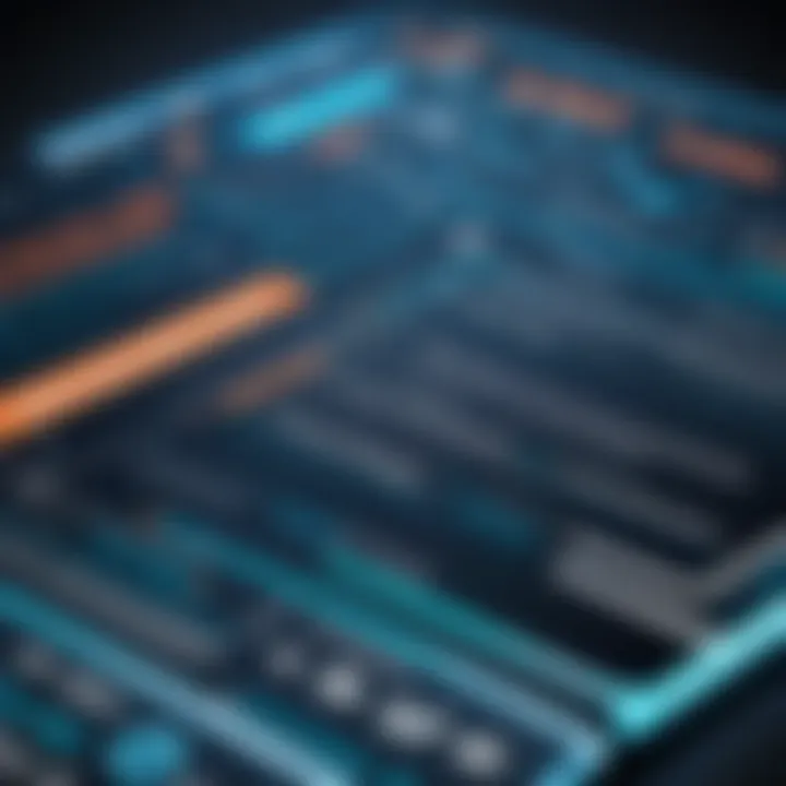 Visual representation of a URL with its components labeled.