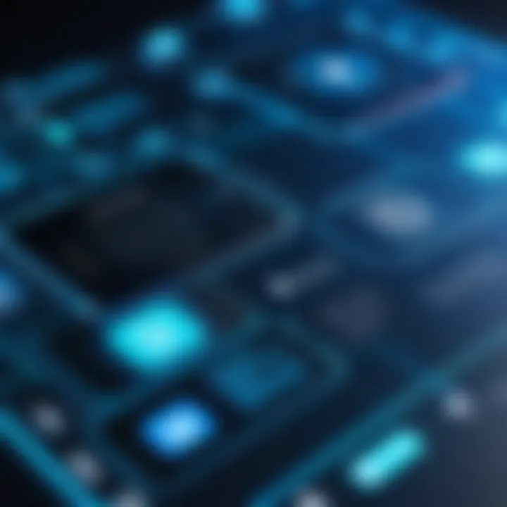 Various blockchain platforms and their functionalities.