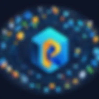Community Support for R and Python A graphic representation of community support and resources for R and Python users.