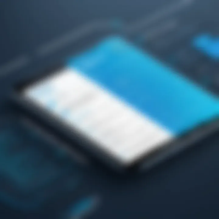 Best practices for effective database design represented visually