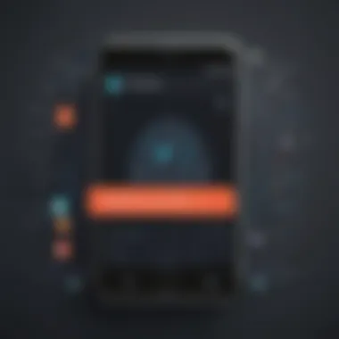 Digital Security Concept for Text Message Blocking Apps