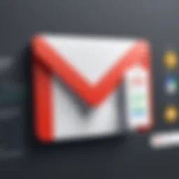 Gmail interface showcasing email deletion options