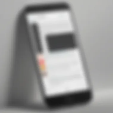 Innovative Method for Printing Text Messages Smartphone displaying text messages