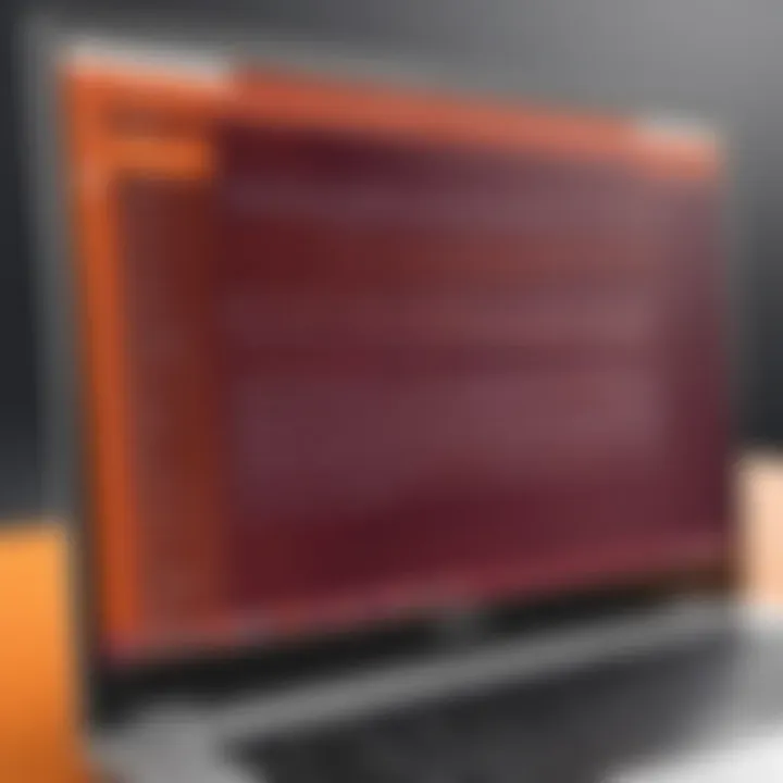 Ubuntu terminal window opened