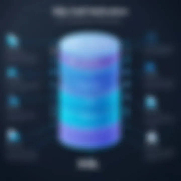 Diagram illustrating types of SQL database replication