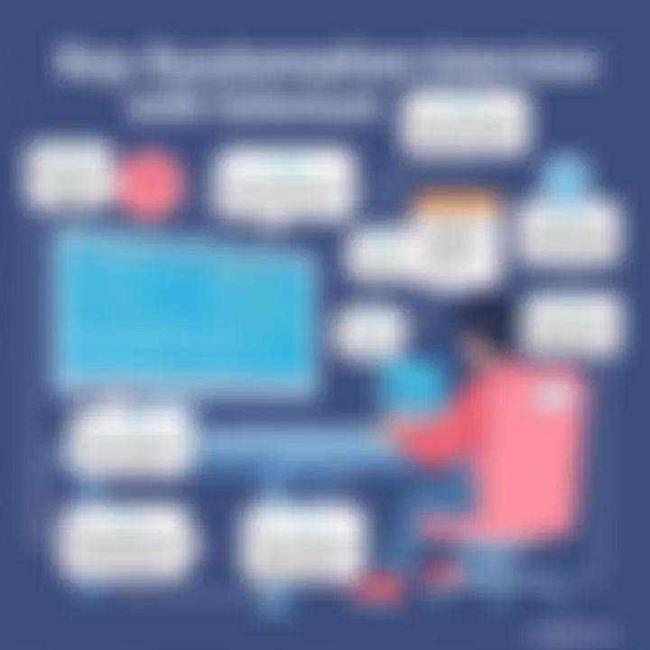 Illustration of common automation testing interview questions