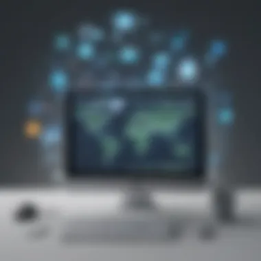Navigating the Digital Landscape Computer Privacy Concept