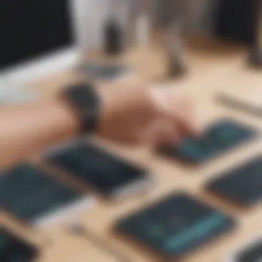 Effortless Setup Process Illustration of Setting Up Apple Watch with Android Phone
