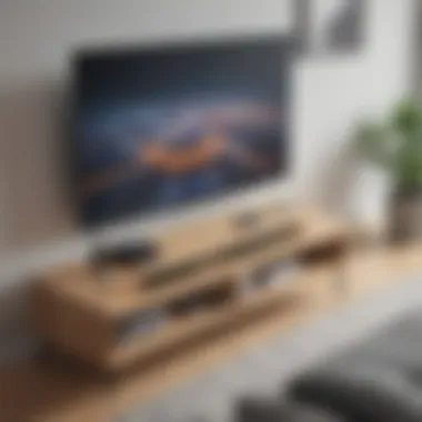 Mobile device connected to a smart TV for screen mirroring