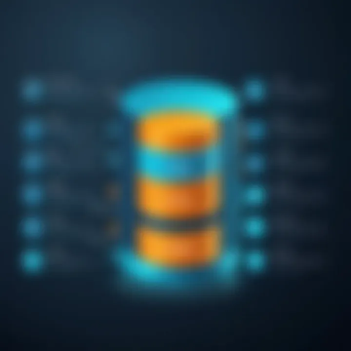 MySQL database architecture illustration