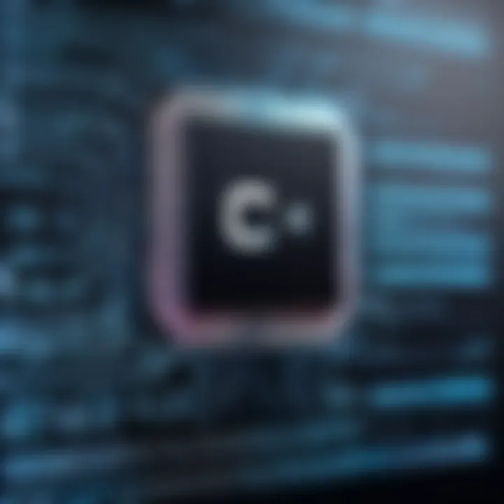Visual representation of C++ programming language features