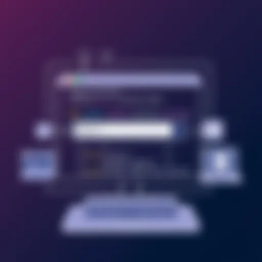 Essential HTML Structure for Search Functionality HTML structure showcasing search interface