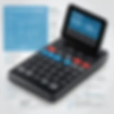 Architecture of a Web-Based Calculator Flowchart depicting the architecture of a web-based calculator