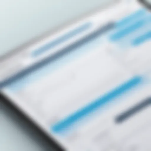 Illustration of a well-designed registration form layout