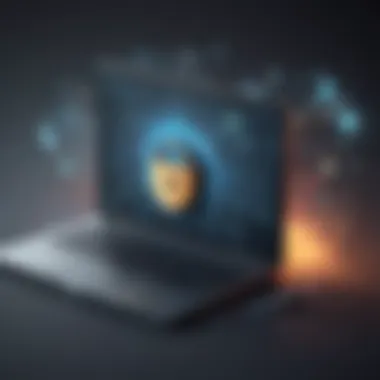Enhance Website Security with Network Protection Cybersecurity Network Protection Concept