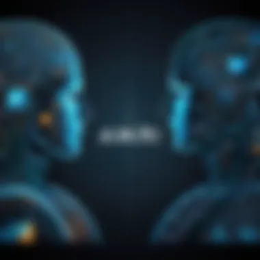 Comparative Analysis of Data Mining and AI Infographic comparing data mining and artificial intelligence