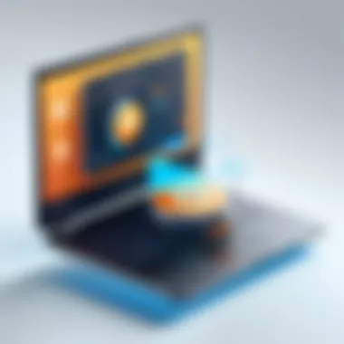 Effortless Data Recovery Illustration of data retrieval process without root access