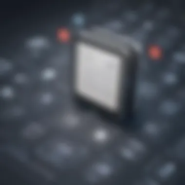 Digital Document Icons Illustration of digital document icons