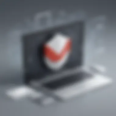 Illustration of Digital Security Concept Digital Security Concept