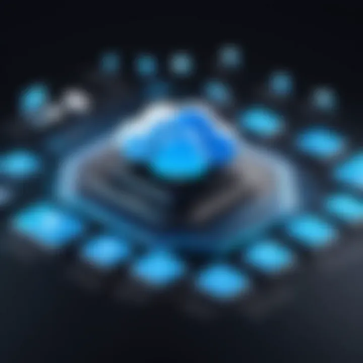 Digital Transformation Cloud Concept