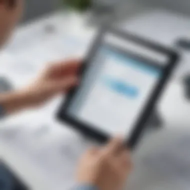 Selecting Document on Mobile Device Document Selection on Mobile