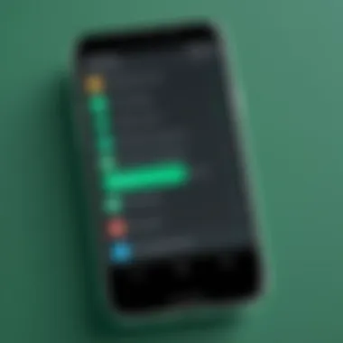 Downloading Hangouts App on Your Device Illustration of downloading progress bar on a smartphone screen