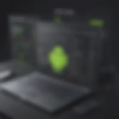 Effortless Download Process Illustration of downloading Android Studio Emulator on PC