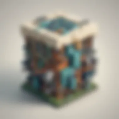 Acquiring Minecraft Installation File Illustration of downloading Minecraft installation file