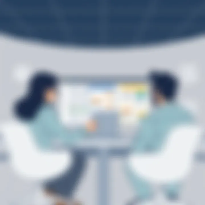 Team collaboration using use case diagram software