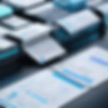 Streamlining Document Management Efficient document organization illustration