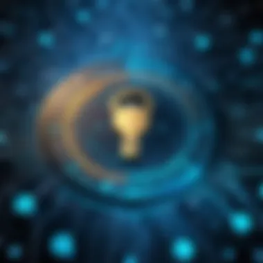Decoding Encryption Keys An encryption key symbolizing network security